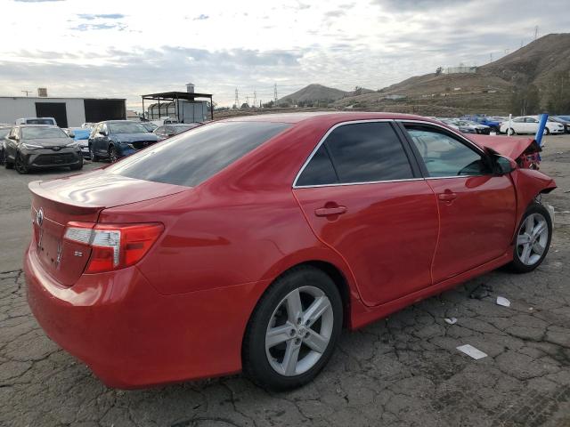 4T1BF1FK3CU584389 - 2012 TOYOTA CAMRY BASE RED photo 3
