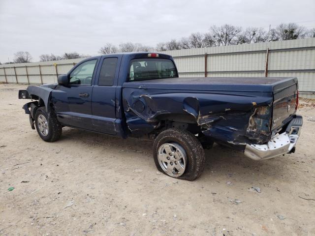 1D7HE42J65S353622 - 2005 DODGE DAKOTA SLT BLUE photo 2