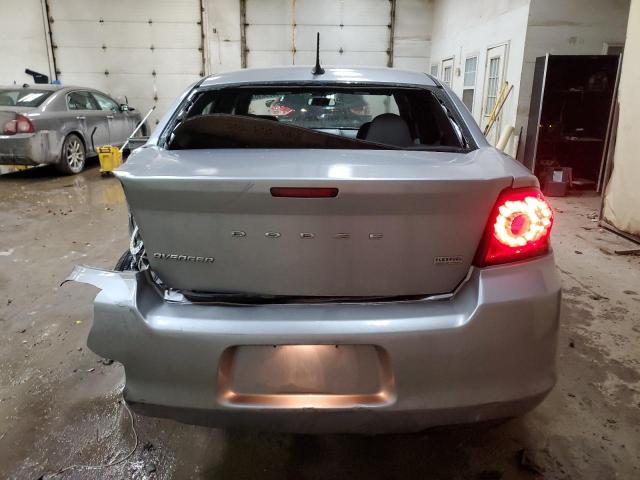 1C3CDZCG5DN709745 - 2013 DODGE AVENGER SXT SILVER photo 6