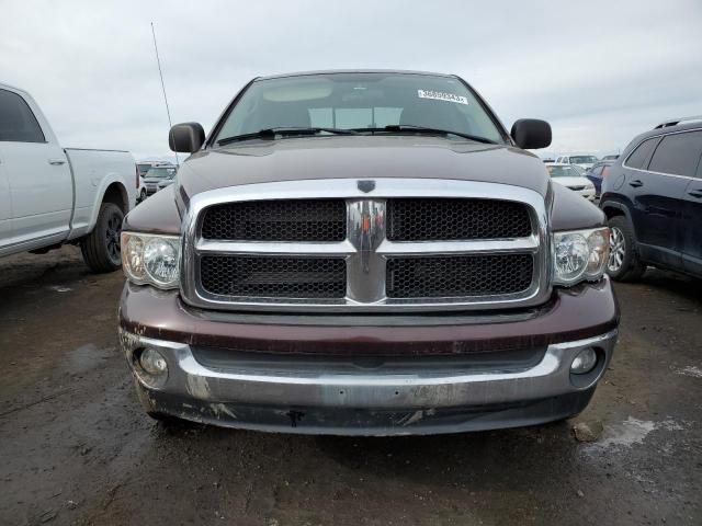 1D7HU18D35S108523 - 2005 DODGE RAM 1500 ST BURGUNDY photo 5