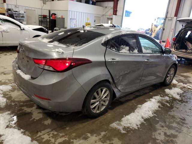 KMHDH4AE5EU143615 - 2014 HYUNDAI ELANTRA SE SILVER photo 3