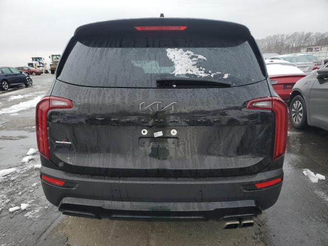 5XYP5DHC0NG193399 - 2022 KIA TELLURIDE SX BLACK photo 6