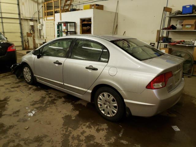 2HGFA16399H325870 - 2009 HONDA CIVIC VP SILVER photo 2