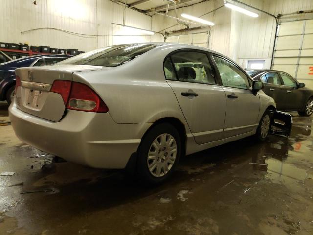 2HGFA16399H325870 - 2009 HONDA CIVIC VP SILVER photo 3