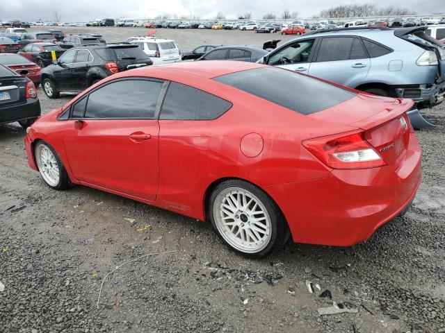 2HGFG4A53CH700121 - 2012 HONDA CIVIC SI RED photo 2