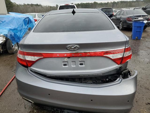 KMHFH4JG8GA559799 - 2016 HYUNDAI AZERA LIMITED GRAY photo 6