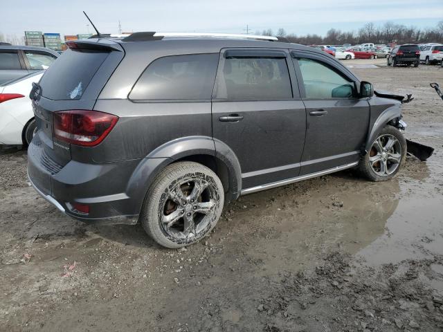 3C4PDCGG4FT717049 - 2015 DODGE JOURNEY CROSSROAD GRAY photo 3