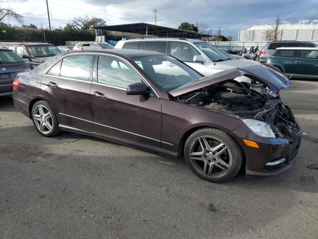 WDDHF5KB5DA736581 - 2013 MERCEDES-BENZ E 350 BURGUNDY photo 4