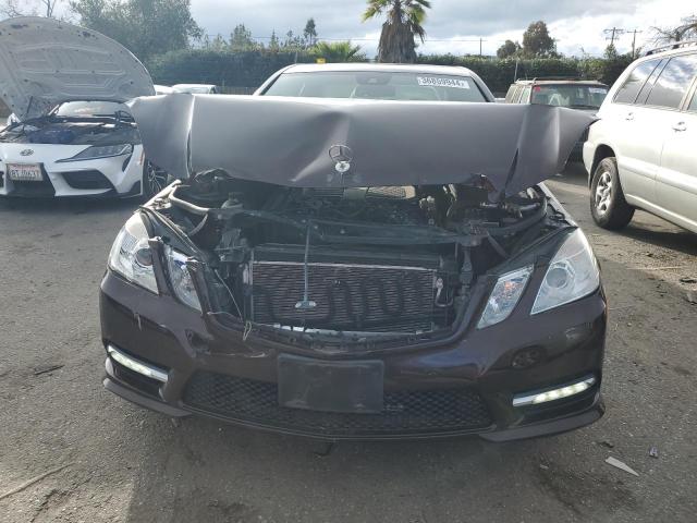 WDDHF5KB5DA736581 - 2013 MERCEDES-BENZ E 350 BURGUNDY photo 5