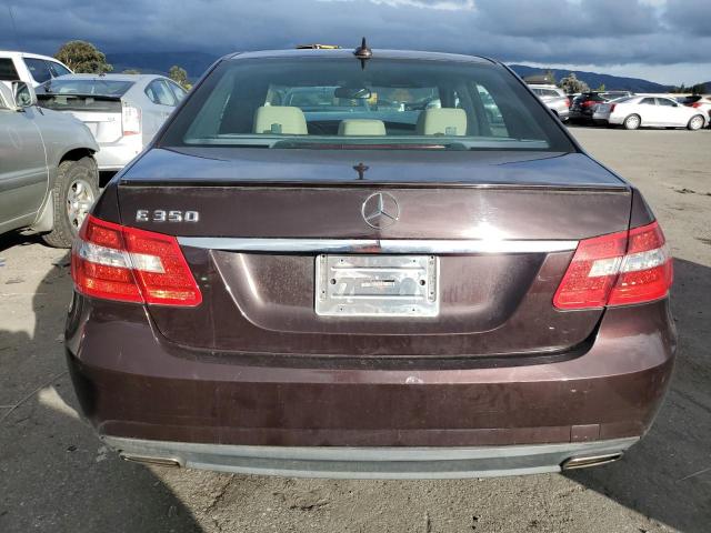 WDDHF5KB5DA736581 - 2013 MERCEDES-BENZ E 350 BURGUNDY photo 6