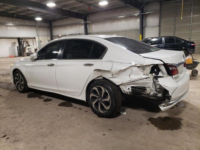 1HGCR2F72GA227456 - 2016 HONDA ACCORD EX WHITE photo 2