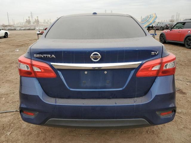 3N1AB7AP2KY373281 - 2019 NISSAN SENTRA S BLUE photo 6