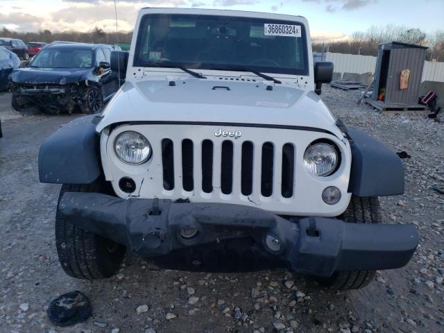 1C4AJWAGXEL143219 - 2014 JEEP WRANGLER SPORT WHITE photo 5