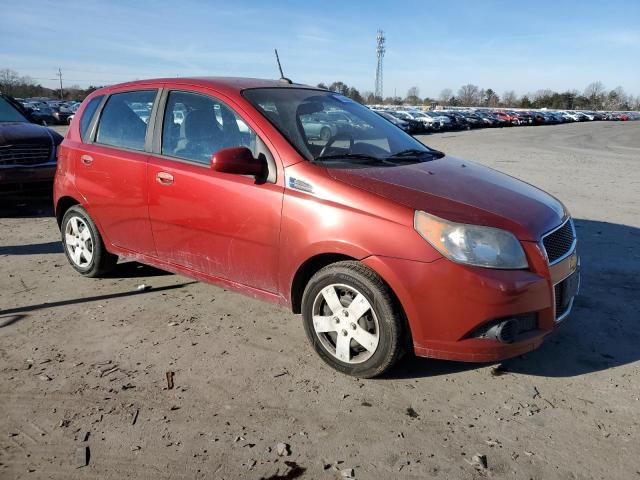 KL1TD6DE3AB124304 - 2010 CHEVROLET AVEO LS RED photo 4