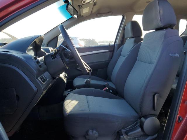 KL1TD6DE3AB124304 - 2010 CHEVROLET AVEO LS Qırmızı foto 7