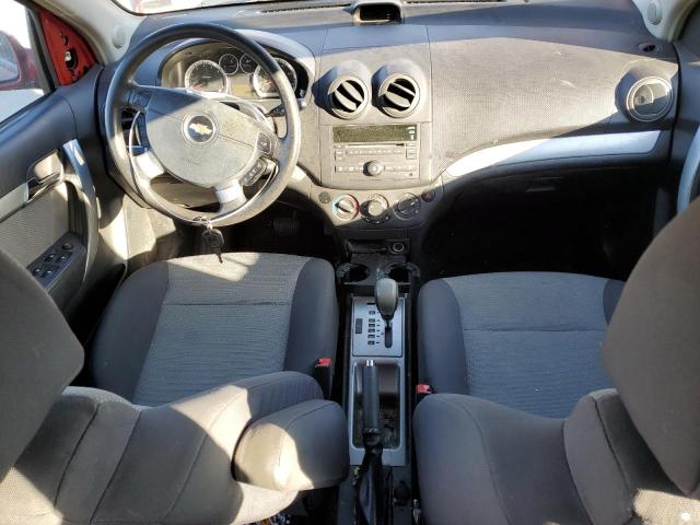 KL1TD6DE3AB124304 - 2010 CHEVROLET AVEO LS Qırmızı foto 8