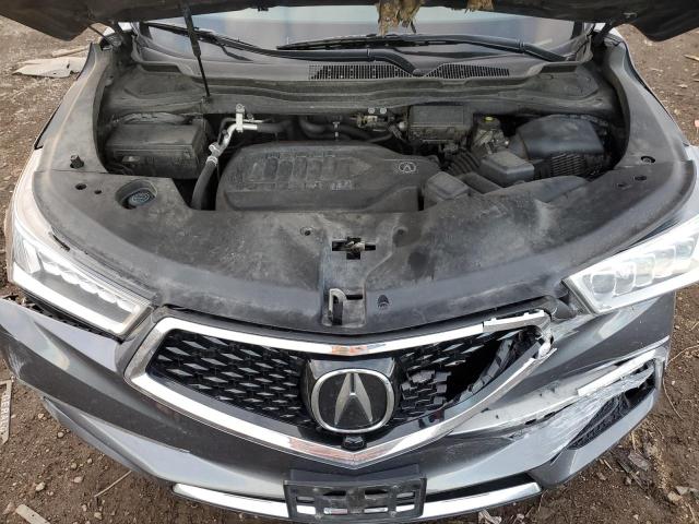 5FRYD4H8XHB002228 - 2017 ACURA MDX ADVANCE GRAY photo 12