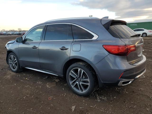 5FRYD4H8XHB002228 - 2017 ACURA MDX ADVANCE GRAY photo 2