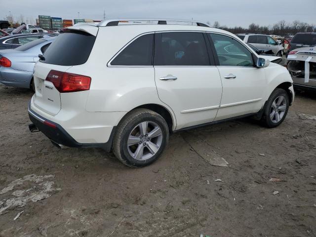 2HNYD2H38DH510996 - 2013 ACURA MDX TECHNOLOGY 白色 照片 3