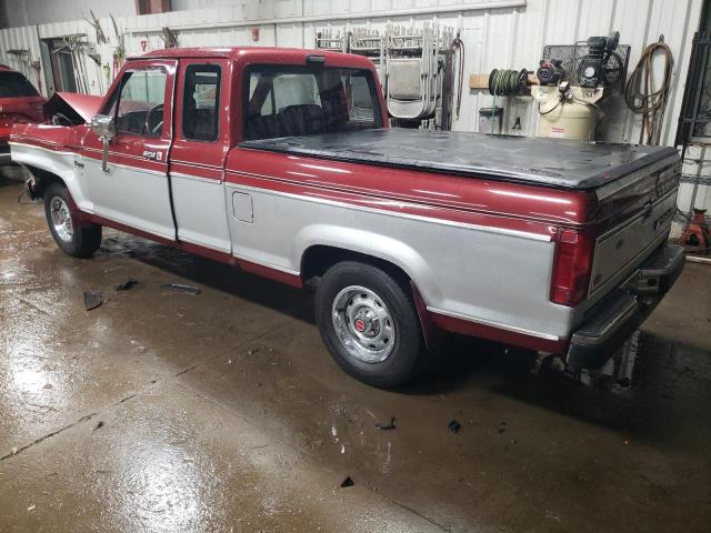 1FTCR14T1GPB37740 - 1986 FORD RANGER SUPER CAB TWO TONE photo 2