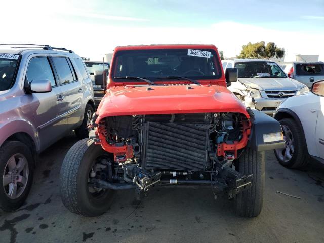 1C4GJXAG4KW645461 - 2019 JEEP WRANGLER SPORT RED photo 5