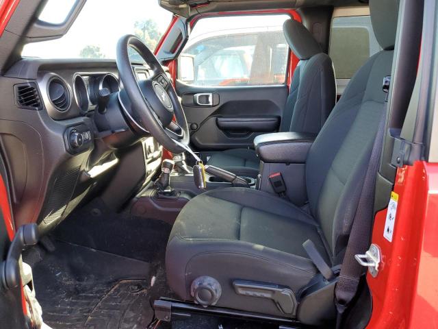 1C4GJXAG4KW645461 - 2019 JEEP WRANGLER SPORT RED photo 7