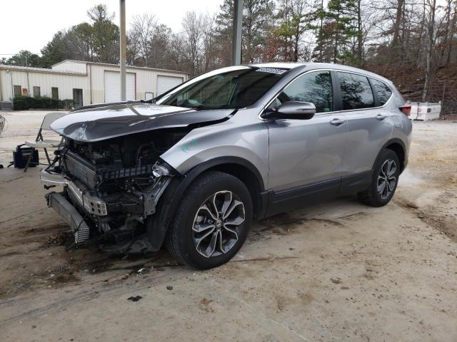 7FARW2H50NE033658 - 2022 HONDA CR-V EX SILVER photo 1