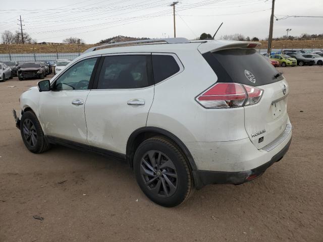 5N1AT2MV9GC815248 - 2016 NISSAN ROGUE S WHITE photo 2