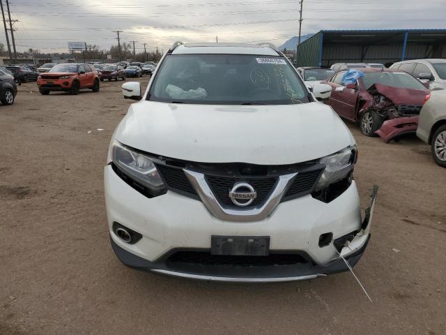 5N1AT2MV9GC815248 - 2016 NISSAN ROGUE S WHITE photo 5