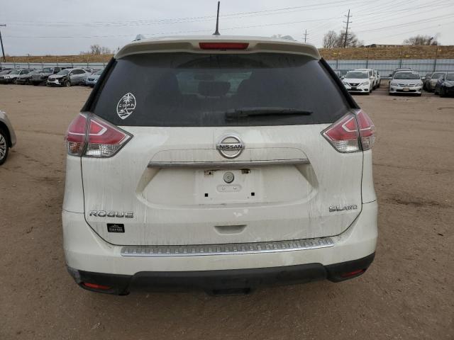 5N1AT2MV9GC815248 - 2016 NISSAN ROGUE S WHITE photo 6