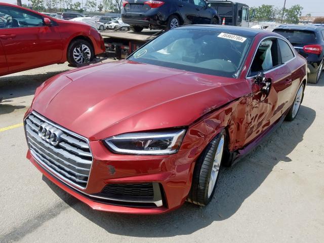 WAUTNAF51JA036554 - 2018 AUDI A5 PREMIUM PLUS S-LINE  photo 2