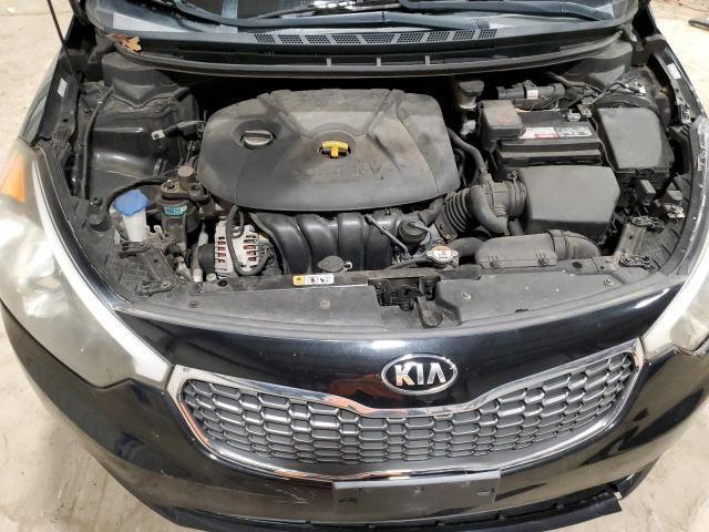 KNAFK4A67G5542947 - 2016 KIA FORTE LX BLACK photo 11