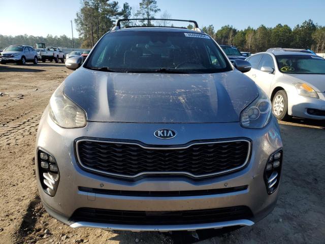 KNDPR3A67H7048445 - 2017 KIA SPORTAGE SX GRAY photo 5