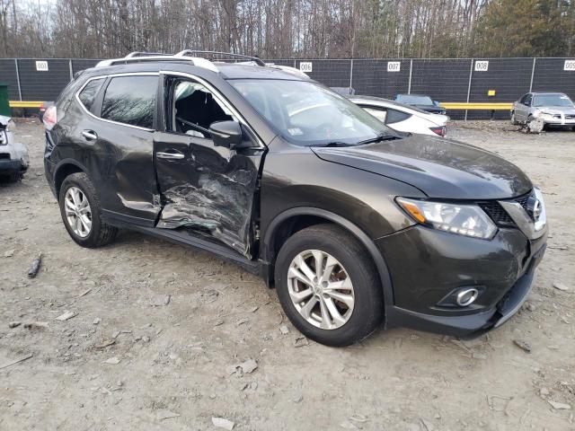 5N1AT2MK1EC814940 - 2014 NISSAN ROGUE S GREEN photo 4