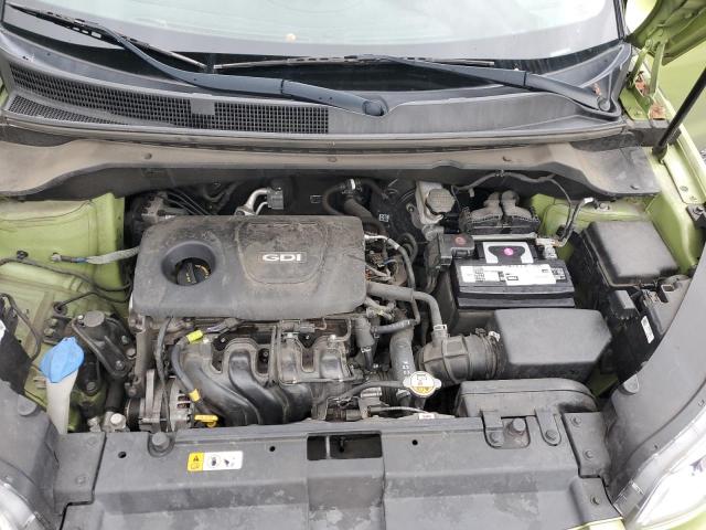 KNDJN2A2XK7917085 - 2019 KIA SOUL GREEN photo 11