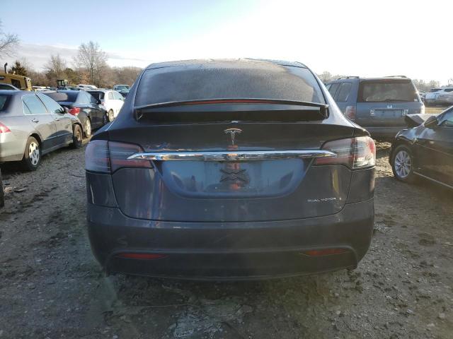 5YJXCAE2XMF308709 - 2021 TESLA MODEL X CHARCOAL photo 6