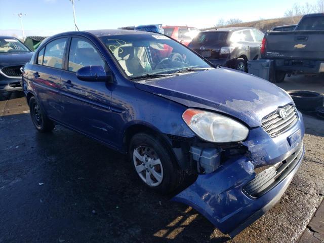 KMHCN46C88U241456 - 2008 HYUNDAI ACCENT GLS BLUE photo 4