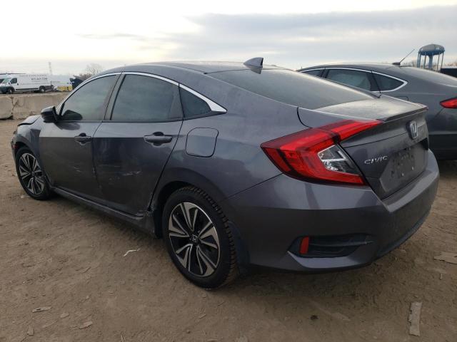 19XFC1F80HE005206 - 2017 HONDA CIVIC EX GRAY photo 2