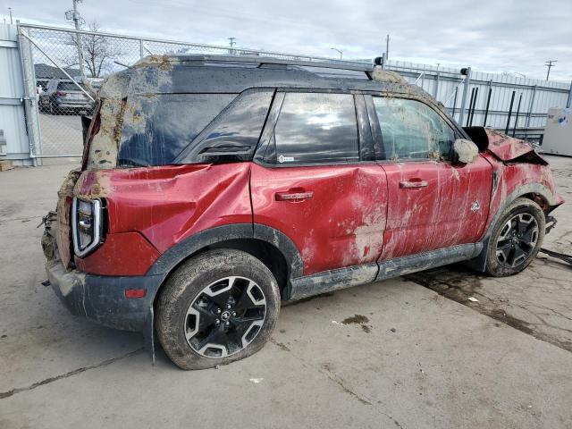 3FMCR9C61MRB20267 - 2021 FORD BRONCO SPO OUTER BANKS RED photo 3