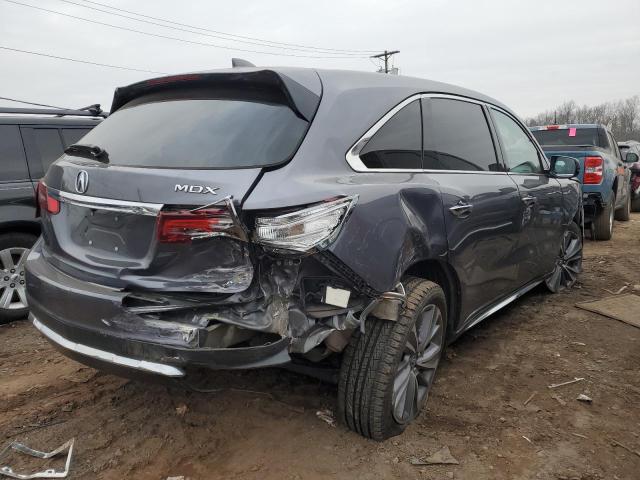 5J8YD4H58JL006659 - 2018 ACURA MDX TECHNOLOGY GRAY photo 3