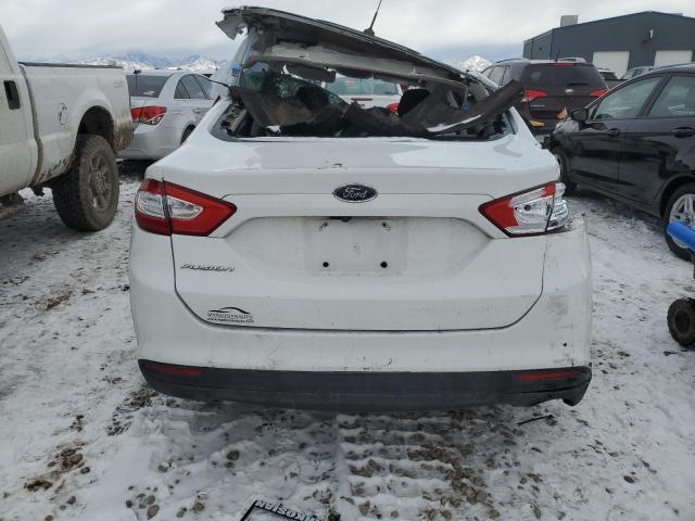 3FA6P0G79GR227616 - 2016 FORD FUSION S WHITE photo 6