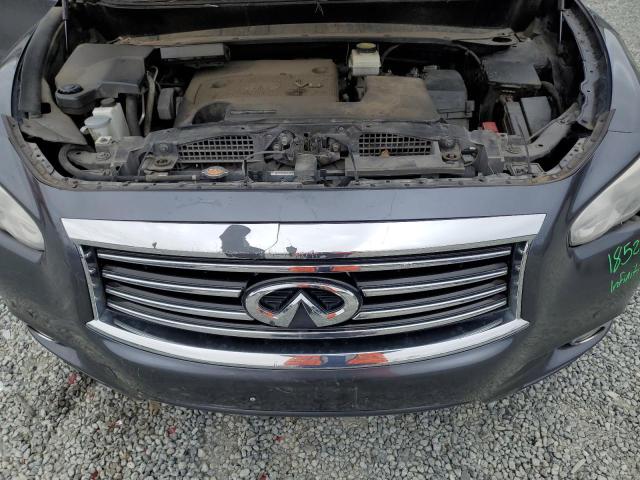 5N1AL0MNXEC515039 - 2014 INFINITI QX60 CHARCOAL photo 11