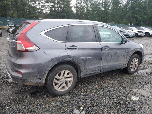 2HKRM4H70FH643111 - 2015 HONDA CR-V EXL GRAY photo 3