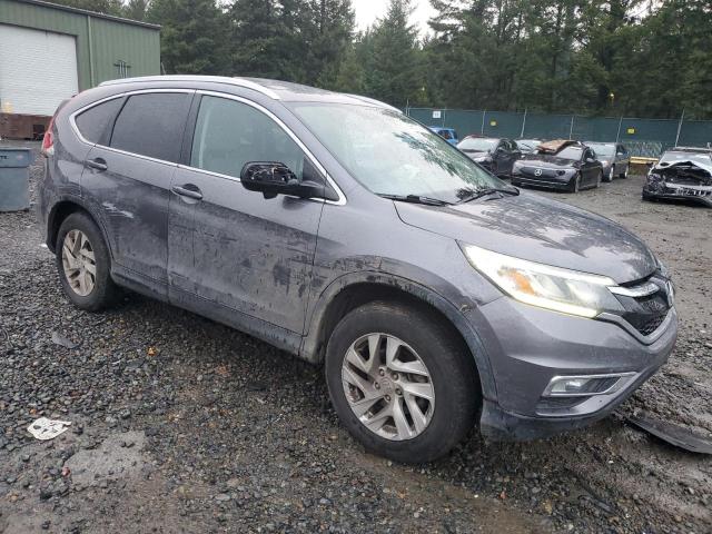 2HKRM4H70FH643111 - 2015 HONDA CR-V EXL GRAY photo 4