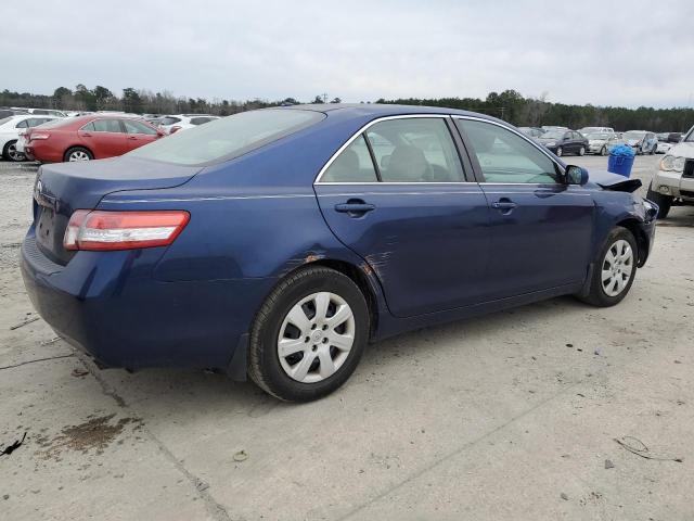 4T1BF3EK7BU692848 - 2011 TOYOTA CAMRY BASE BLUE photo 3