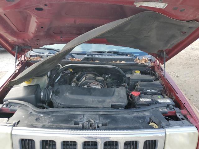 1J4RG4GT2AC106891 - 2010 JEEP COMMANDER SPORT ბურგუნდია ფოტო 11