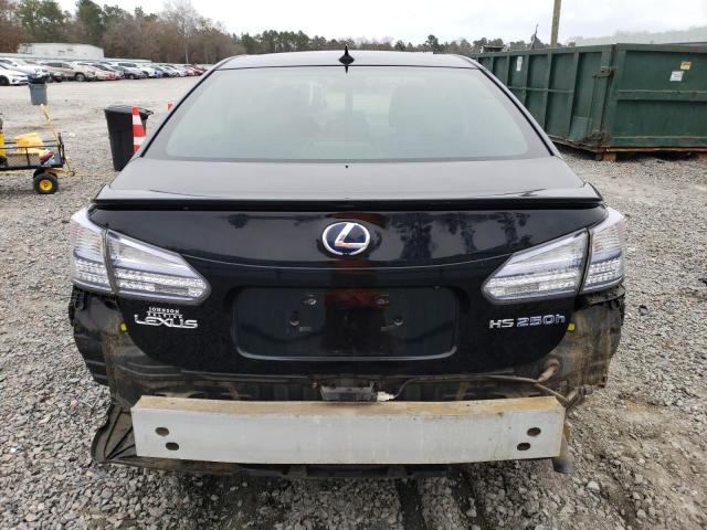 JTHBB1BA2A2012962 - 2010 LEXUS HS 250H BLACK photo 6