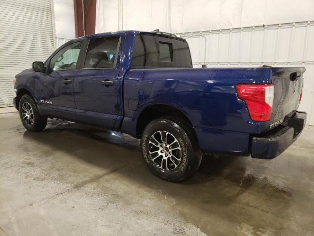 1N6AA1EC8NN105757 - 2022 NISSAN TITAN S BLUE photo 2