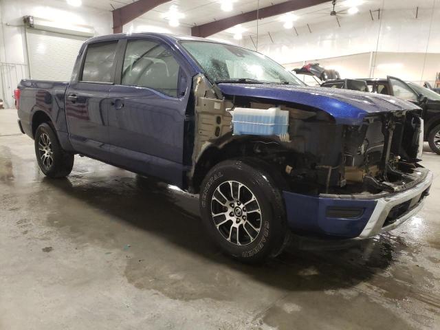 1N6AA1EC8NN105757 - 2022 NISSAN TITAN S BLUE photo 4