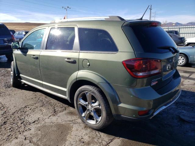 3C4PDDGG2HT502715 - 2017 DODGE JOURNEY CROSSROAD GREEN photo 2